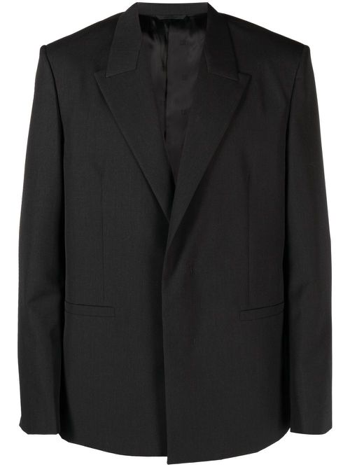 - Single-breasted Wool Jacket