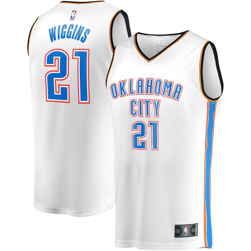 Youth Aaron Wiggins White Oklahoma City Thunder Fast Break Player Jersey - Association Edition