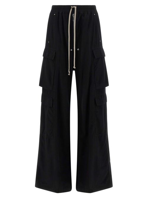 Black Double Cargo Jumbo Belas pants