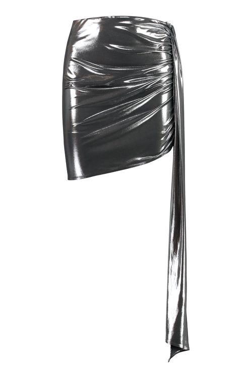 Asymmetric Mini Skirt