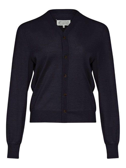 Wool V-Necked Cardigan