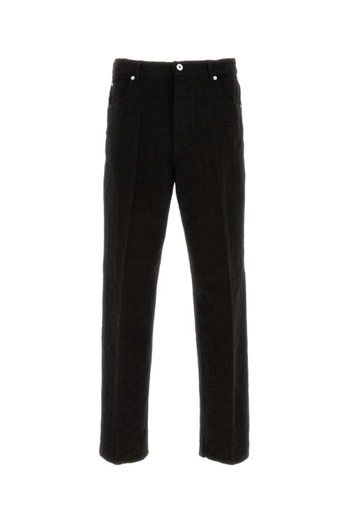 Organic Cotton Trousers — Black