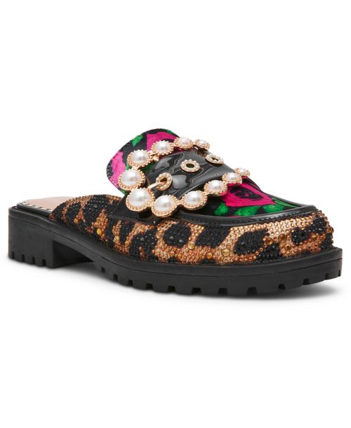 Women's Barton Slip-On Mules - Pink/Green Multi