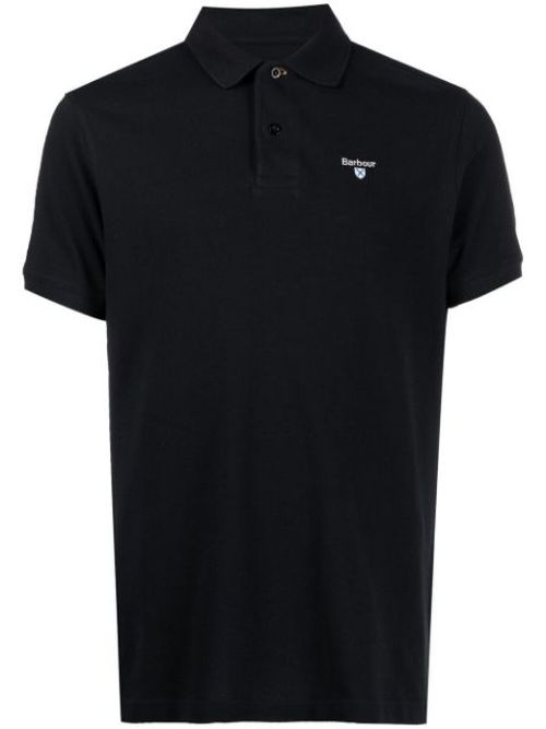Logo embroidered polo shirt