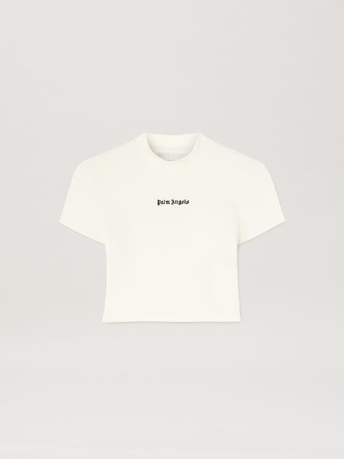 Classic Logo Baby Tee Woman  Off White