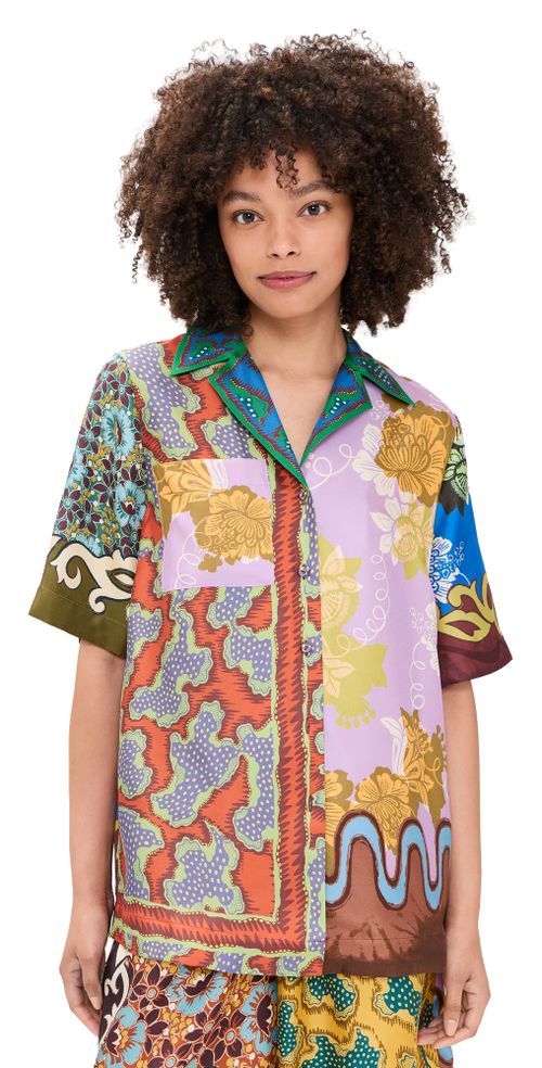 Arnie Silk Shirt Multi