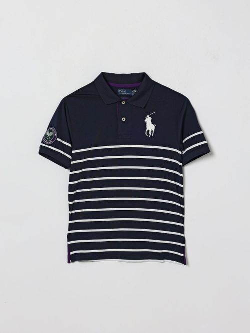 Polo Shirt Kids color Blue