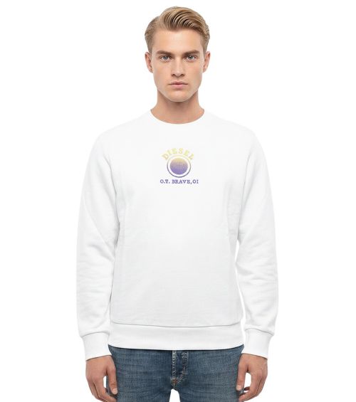 White Crew Neck Sweatshirt