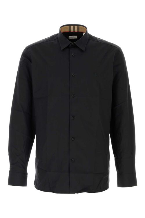Slim Fit Stretch Cotton Shirt