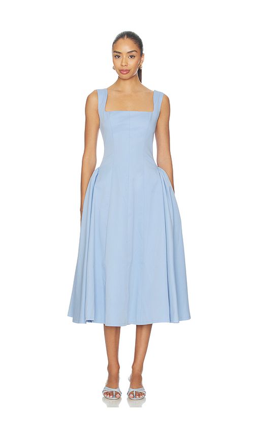 DELFI Madeline Dress in Baby Blue. - L also in