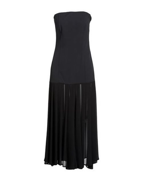 Woman Midi dress Black Size 6 Polyester, Elastane