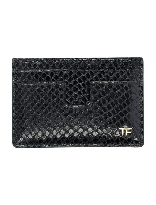 톰 포드 남성 Printed Python Cardholder YM232LCL471G1N001