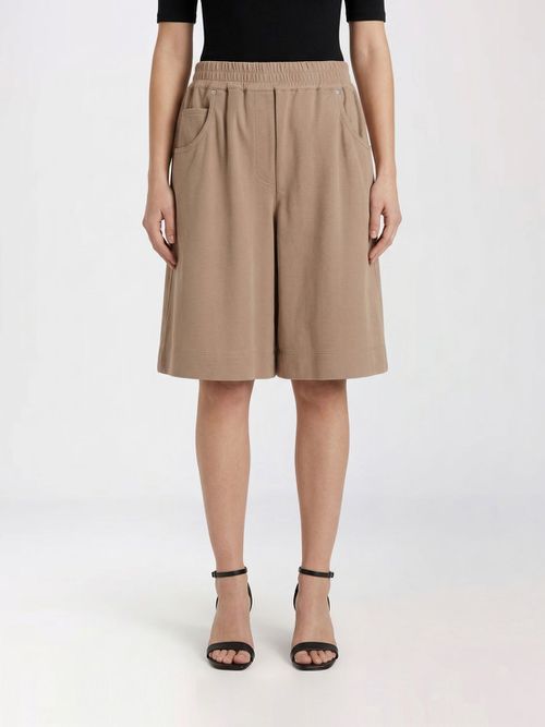 Shorts Woman color Brown