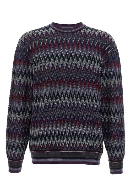 Zigzag Pattern Sweater