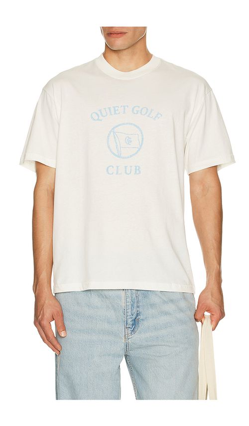 Quiet golf camiseta bay en color blanco S también en L, M, XL/1X