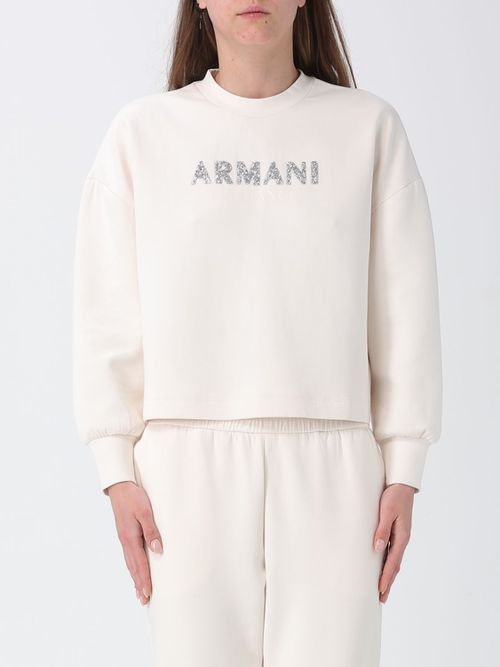 Sweatshirt Woman color Yellow Cream
