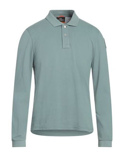 Man Polo shirt Sage green Size M Cotton