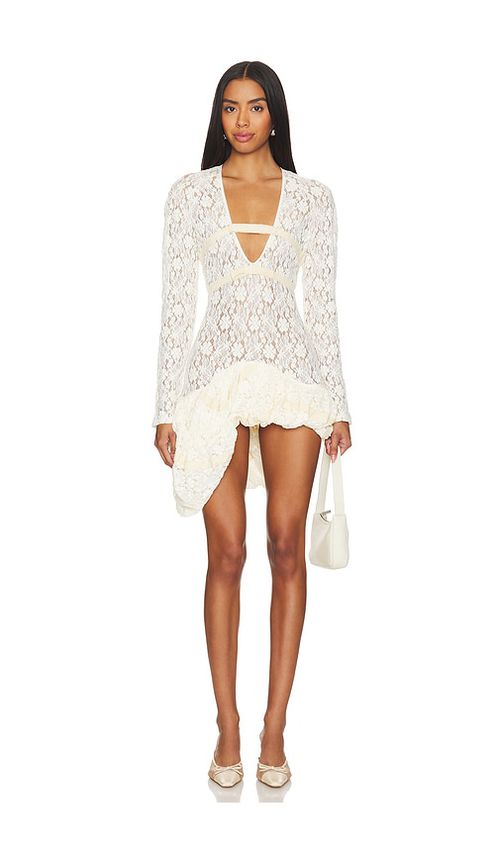 Yuhan Wang KLEID in Ivory. Größe S. Also in