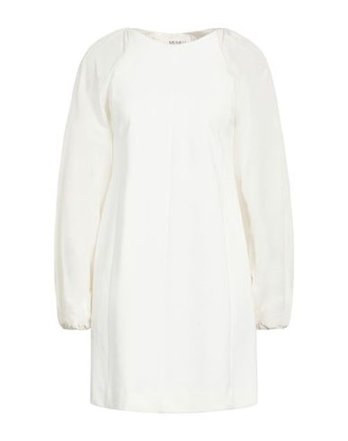 Woman Mini dress Off white Size 4 Viscose, Polyamide, Elastane, Polyester