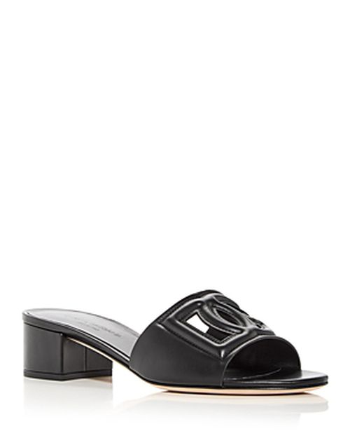 Women's Block Heel Slide Sandals