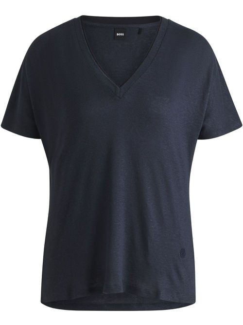 BOSS V-neck T-shirt - Blue