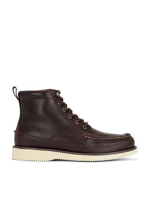 Sperry x One of these Days Tony Moc Boot in Chocolate Leather Smooth - Brown. 9 also in