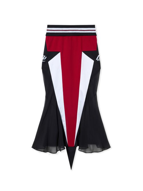 Fluid Track Star Skirt - Female Skirts & Shorts Red Dahlia