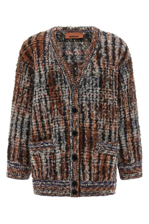 Bouclé Wool Cardigan
