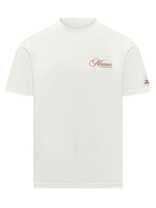 White Graphic Crew Neck T-Shirt