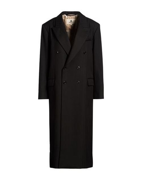 Woman Coat Black Size 4 Virgin Wool