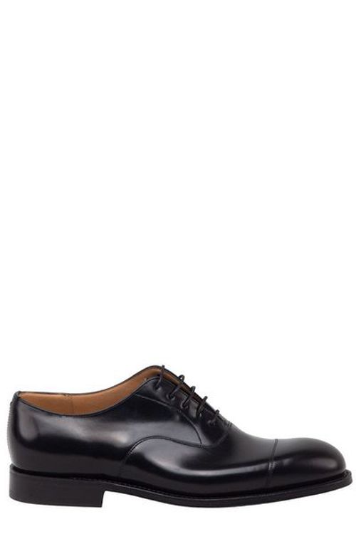 Church\'s Men\'s Black Cap Toe Lace up Dress Shoes Size 11.5D Church main image 3