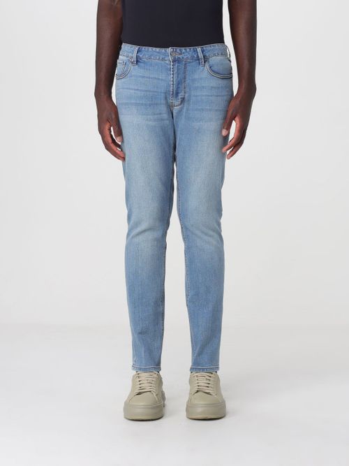Jeans Men color Stone Washed