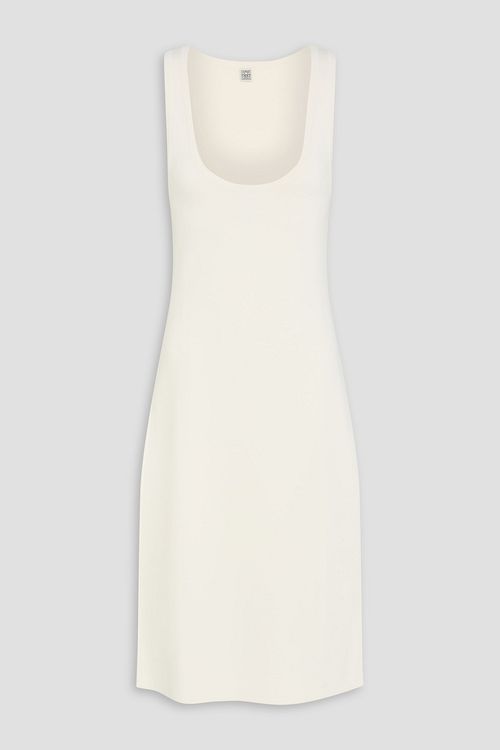 Stretch-knit dress - White - XS