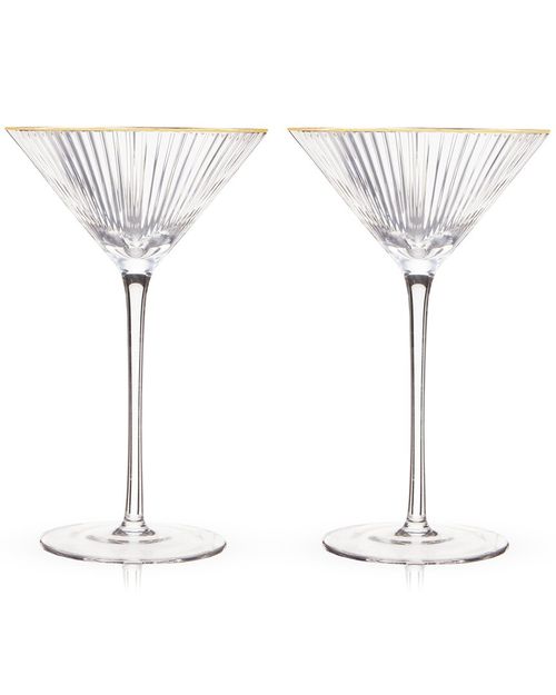 Set of 2 Meridian Martini Glasses