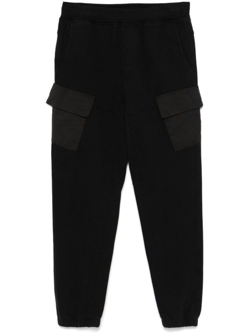 Cotton track pants - Black