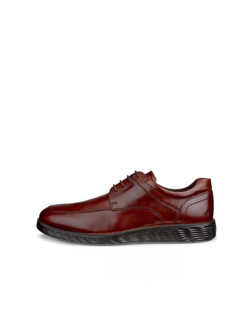 S Lite Hybrid - Men's Leather Apron Derby Shoe - Brown