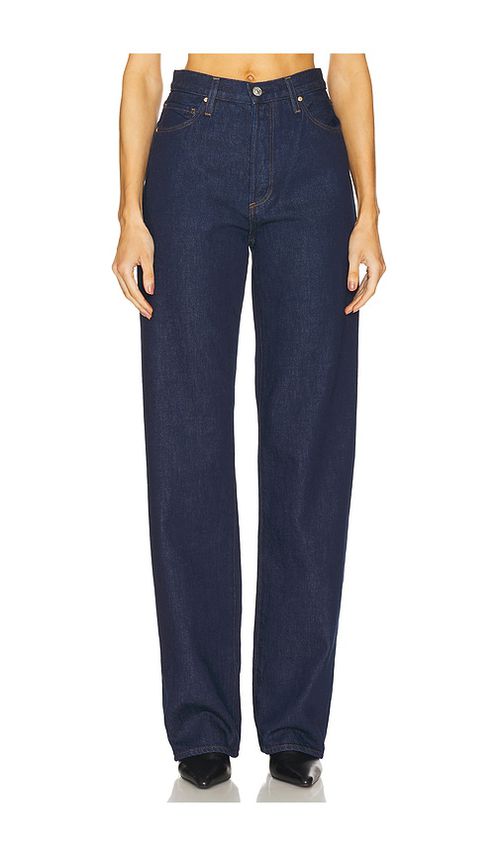 PAIGE WEITER SCHNITT SAWYER in Denim-Dark. Größe 33. Also in 23, 29, 30