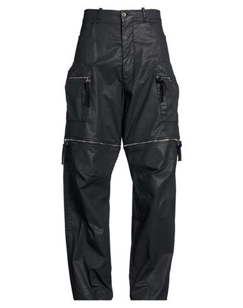 Man Pants Black Size 30 Cotton, Elastane
