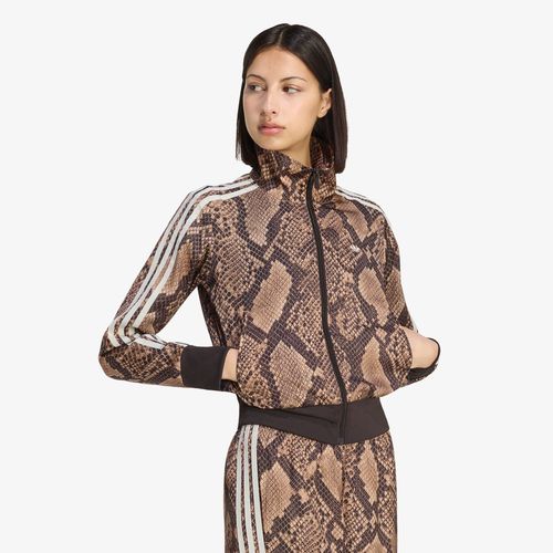 Jacket adidas Satin Snake Print Firebird Track Jacket Linen/ Magic Beige