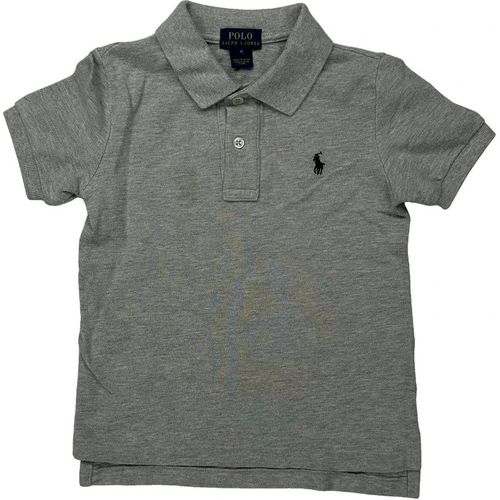 Age 3 Polo By Ralph Lauren Polo Shirt - XS Grey Cotton