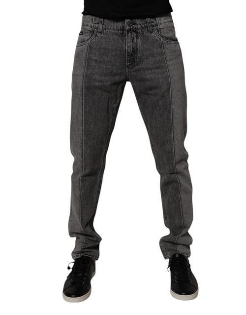 Skinny Denim Jeans — Gray