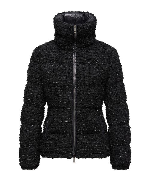 Urbel Tweed Short Down Jacket