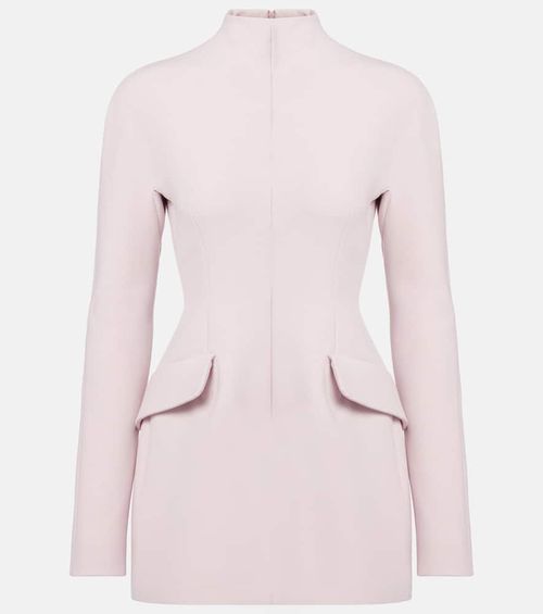 Tefrite crêpe minidress