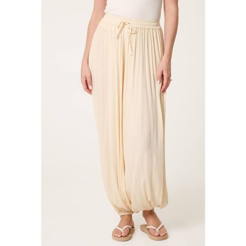 Blue Vanilla Women's Elasticated Waist Stone Slip On Trousers | : Mediu