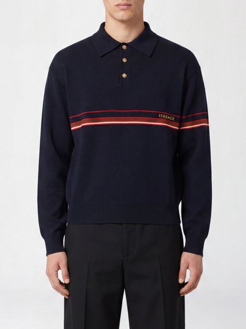 Polo Shirt Men color Blue
