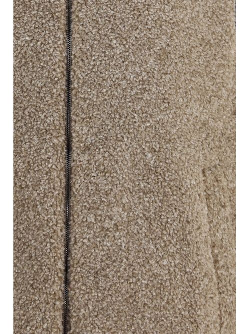 Lightweight Quilted Vest — Beige