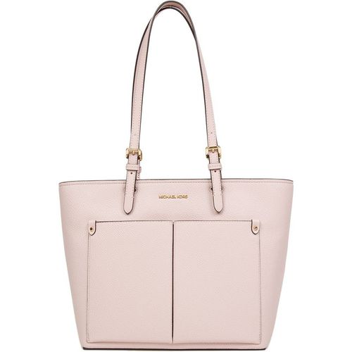 Michael Kors Womens Jet Set Travel Medium Double Pocket Tote - Rose Pu - One