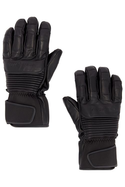 Whitespace Leather Riding Gloves in Black Onyx - Black. L/XL also in
