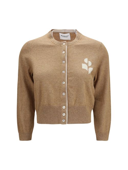 Cardigan — Camel