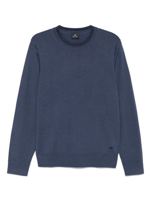 Blue Crewneck Pullover